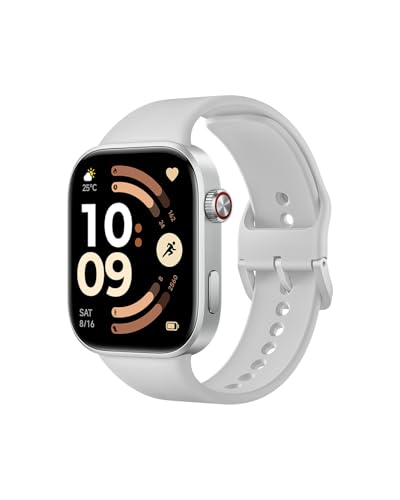Xiaomi �X�}�[�g�E�H�b�` Redmi Watch 6 2.07�C���`�L�@EL 24���Ԓ������o�b�e���[ Bluetooth �ʘb�Ή� ���^�y�� 24���ԃ��j�^�����O �������N�Ǘ� �ċz�G�N�T�T�C�Y GNSS���� 150��ވȏ�̃X�|�[�c���[�h 5AT
