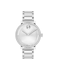 Stainless Steel - Crystal Set Bezel and Crown