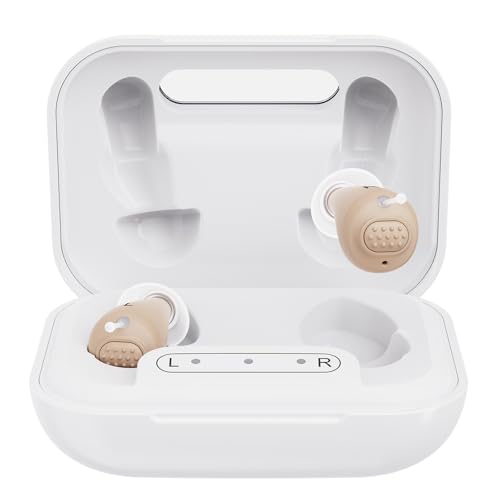 Hlisoundy Hearing Aids for Seniors - Rechargeable with 48+ Hour