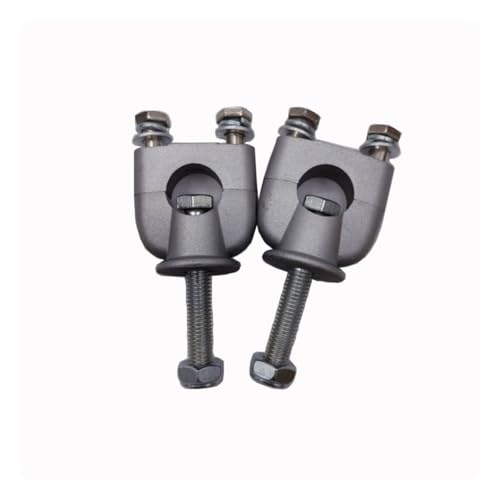 Rehausseur de guidon moto en aluminium robuste avec pinces 22mm durables
