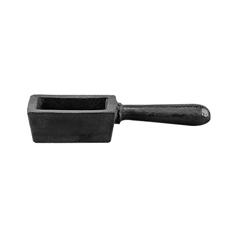 Cast Iron Open Ingot Mold for Melting Alloying Metals (500 gram)