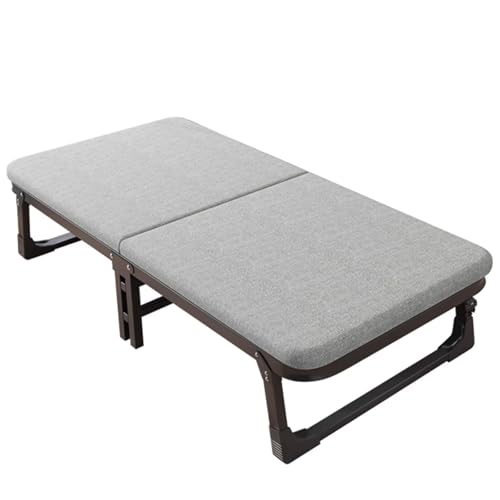 Lit d'appoint portable pliable de qualité supérieure structure en tube d'acier robuste 330 LB