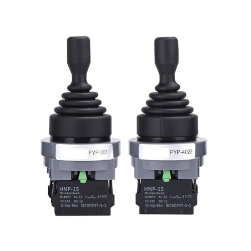 Interruptor cruzado basculante de 30 mm para paneles de maquinaria 5