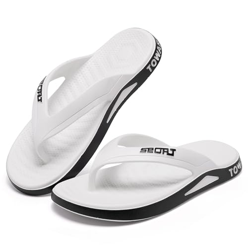 Mens Sandals Slippers Beach Flip Flops Comfort Fit Lightweight Ultra Soft4