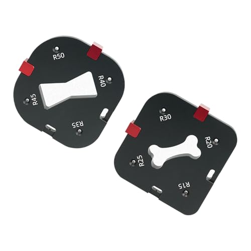 Woedpez Runde Eck Jigs Vorlagen Set