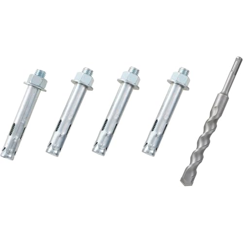 Global Industrial Set Of 4 Sleeve Anchors (3/4