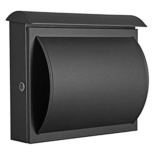 Heibi - Briefkasten Quelo 64158-039 Grafitgrau Aluminium