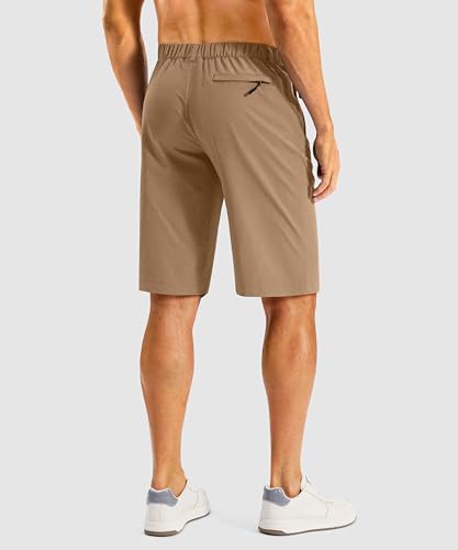 Image of G Gradual Men's Shorts 11 inch Long Golf Lightweight Knee Length Shorts