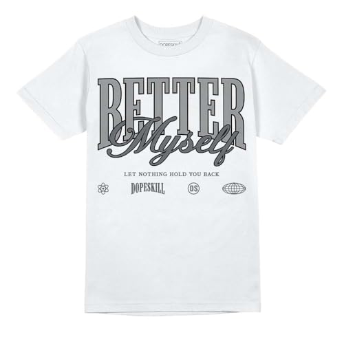 Image of DopeSkill Graphic Tee Streetwear Hip Hop Hypebeast Unisex T-Shirt Sneaker Colour Matching Shirts Inspired Motivation Quotes