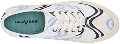 SEAVEES Women's Women's Legend Sneaker Embroidery Shoe, Pastel Wavy, 6.5 M US | Image 4