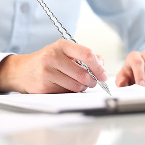 Operitacx Caneta De Diário 2 Pcs Glass Dip Pen Crystal Glass Signature Pen Caligrafia Pen de Caneta