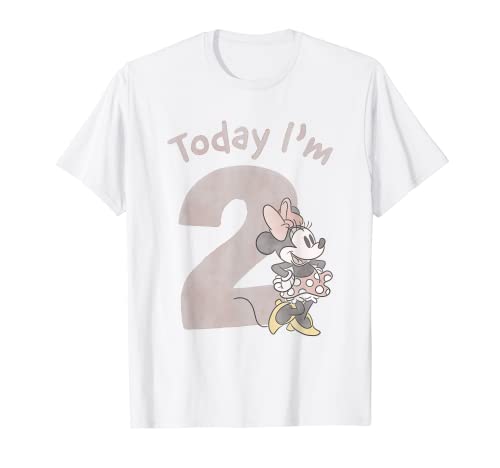 Aniversários Minnie Mouse Birthday 2 t-shirt, Branco
