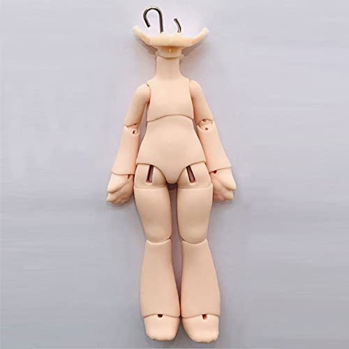 UFDoll Figurine d'animal en peau blanche corps de poupée de rechange AMITD