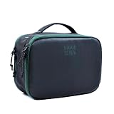 kalgoTeal Tech Pouch | Organizer per cavi, elettronica e accessori, idrorepellente, imbottito su entrambi i lati (Black Stealth, 3L)