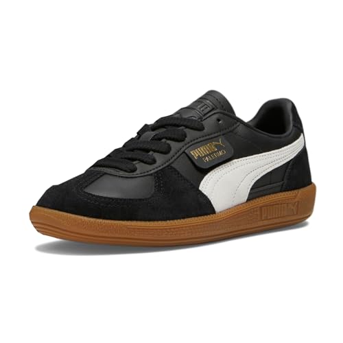PUMA Womens Palermo Lace Up Sneakers Shoes Casual - Black2