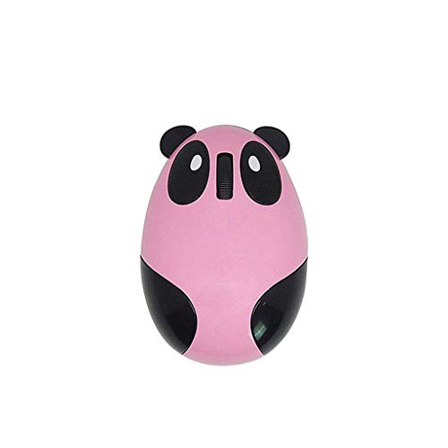 Wireless Mouse,Lanyun Cute Wireless Rechargeable Mouse Cartoon Panda Mini Mouse Portable  Mouse For