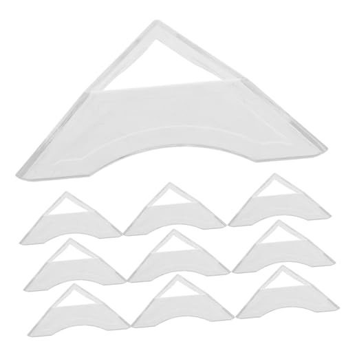 JOINPAYA 20pcs Puzzle Cube Collection Holders Triangle Cube Base Stand Speed Storage Break Resistant Display Stand