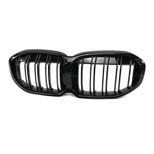 Car Front Radiator Grilles For BMW 1 Series F40 116i 118i 120i 128ti For M135i XDrive 2019 To 2024 Glossy Black Car Racing Grills Front Bumper Kidney Grill Vent Grille(Glossy Black 2)