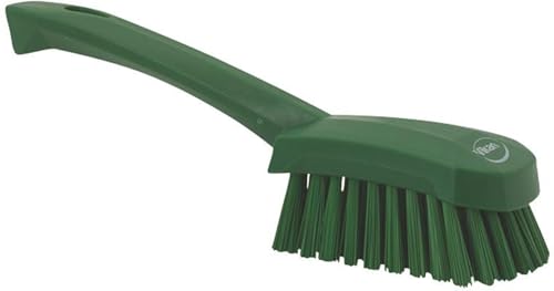 Image of Vikan 41922 Brush,Washing,Stiff,10 inch,PP /PBT,Green