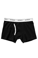 Bonds Boys’ Underwear Guyfront Trunk, Black, 6/8