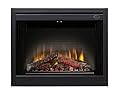 Dimplex BF Series 33" Deluxe Built-In Electric Firebox (Model: BF33DXP), 9220/7170/4915 BTU, 240/208/120 Volt, 2700/2100/1440 Watt, Black
