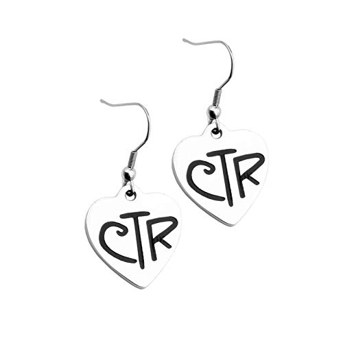 LDS Baptism Gift CTR Earring Choose The Right Gifts (earring)