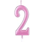 vela 2 años pocoyo Amplia aplicación: estas velas de pastel rosa son una gran decoración para pasteles de cumpleaños o pasteles de taza.Son adecuados para cumpleaños, bodas, aniversarios, navidad, celebraciones de vacaciones o varias fiestas, etc.