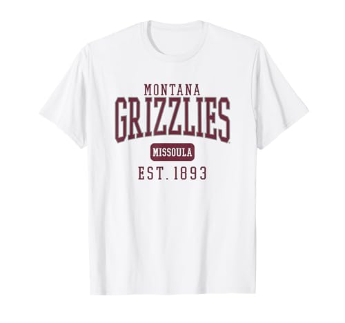 University of Montana Grizzlies Est. Date T-Shirt
