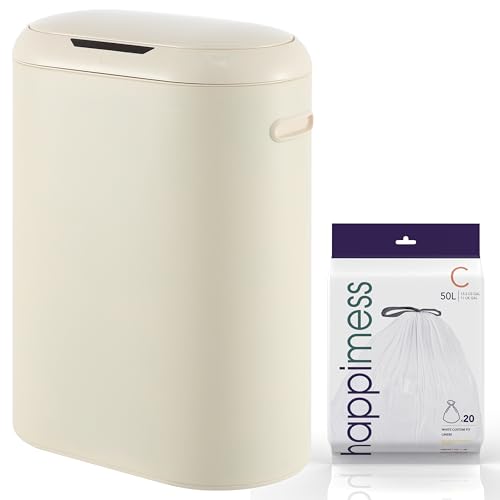 Happimess bote de basura táctil sensor 13.2 galones