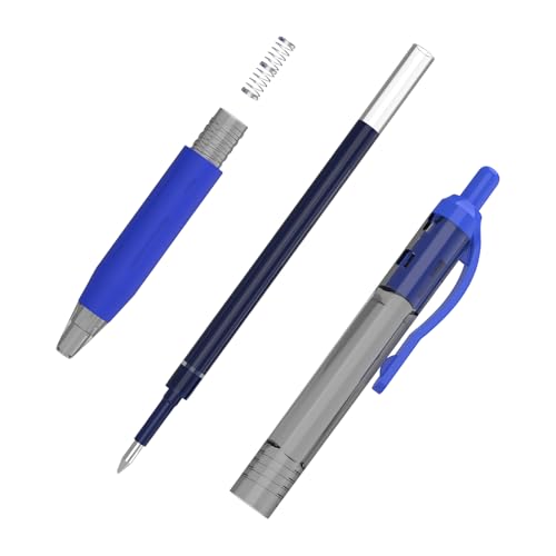 EYEYE G-103 Retractable Gel Pens 0.7mm, 50 Pack 0.7 mm Blue Ink Medium Point Ballpoint Pen Quick Drying, Pen Fine Point Smooth Writing Pens for for Office School Supplies - Image 5
