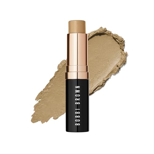 Bobbi Brown Skin Foundation Stick | Portable & Creamy with Medium-to-Full Coverage for Even-Toned Skin, 0.31 Ounce, Natural Tan N-054