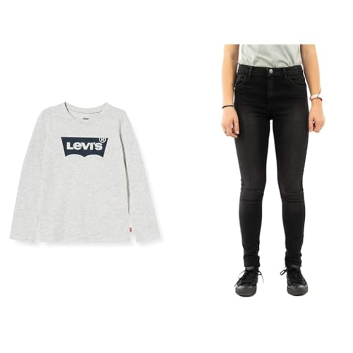 Levi's Kids LVG L/S Batwing tee elástica y vaquero skinny