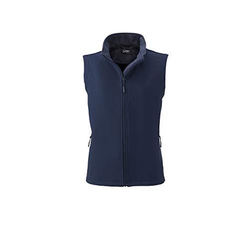 James & Nicholson - Chaleco softshell para mujer para promoción y ocio. azul oscuro S