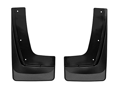 WeatherTech 110086 Digital fit Black Mud Flaps for 2018 Chevy Traverse