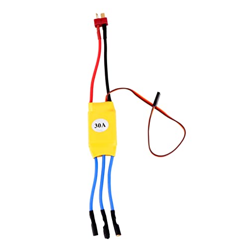 COLLBATH Esc Controller for Multicopter High Efficiency for Helicopters Compatible with Cells Lithium Battery Design Output