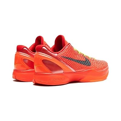 Nike Men's Kobe 6 Reverse Grinch Size 9.5 Bright Crimson/Black-Electric Green (FV4921-600)