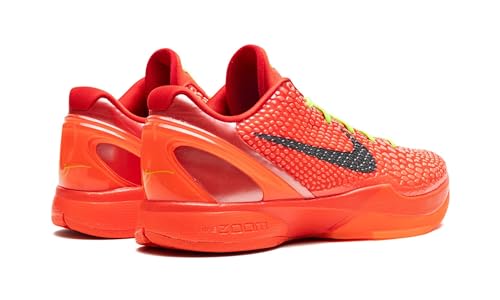 Nike Kobe 6 Reverse Grade School Size 6.5Y Bright Crimson/Black-Electric Green (FV4921-600)3