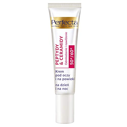 Perfecta Peptides And Ceramides Eye & Eyelid Cream for Day & Night 50+/60+, 15 ml (Pack of 1) - Image 2