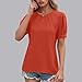 Casual Short Sleeve Women's Shirt Hollow Out Design Ideal Everyday and Wear Perfect with Jeans and Casual Top (RD2, XXL)