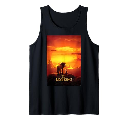Débardeur Le Roi Lion Disney Sunset pour homme en coton léger