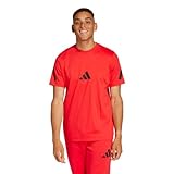 Adidas Men's Z.N.E. Sportswear T-Shirt, Pure Ruby, Medium