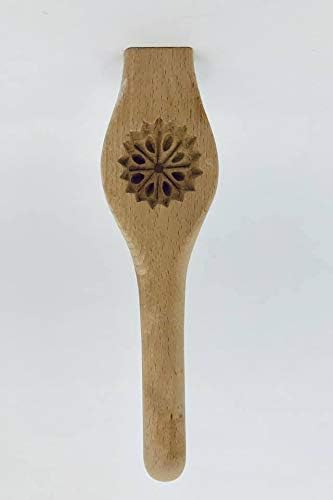 Apple Seeds Design Pistachio Dates Maamoul Biscuit Cookies Wooden Hand Carved Mould