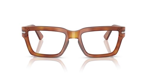 Image of Persol mens Po3363s Rectangular Sunglasses