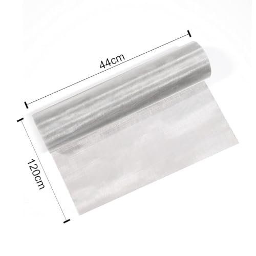 Image of 304 Stainless Steel Woven Wire Fine Screen Mesh Steel Woven Mesh for Filter Mesh, Filtration Cloth (1, 100 Mesh, 44X120CM)