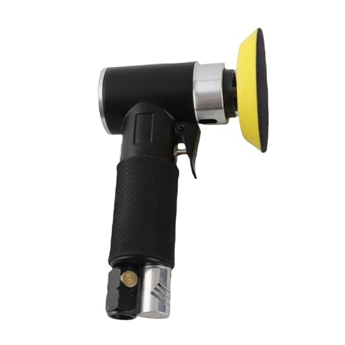 Pulidora Orbital Lijadora Neumática de Aaleación Mini Lijadora de Aire Orbital 2500 rpm para Eliminar Juntas de Soldadura y Manchas de óxido