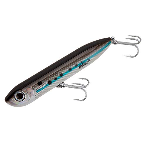 Heddon Chug 'n Spook señuelos, Plata Lisa, 4.875-inch Cover