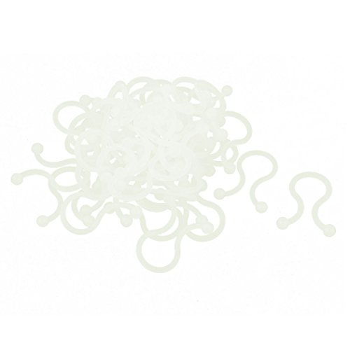 Aexit U Shaped Electrical Boxes, Conduit & Fittings Round Tips Twist Lock Cable Ties 10mm Diameter Electrical Boxes 50 Pcs