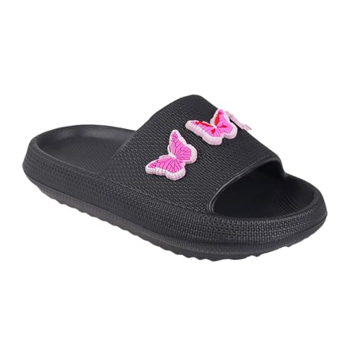 Foamwalk Girls' Slide Sandals – Kids Platform Slippers, Comfy Slipper Slide Sandals for Girls (Little Kid/Big Kid)