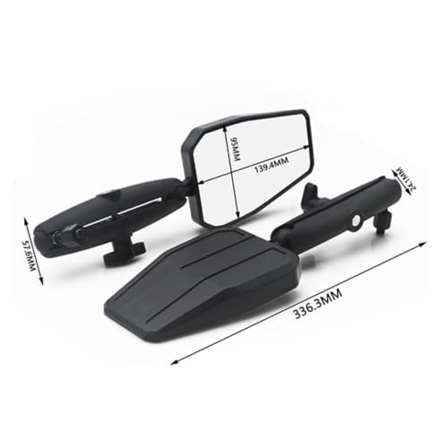 Espejo retrovisor plegable universal evita roturas al aparcar la motocicleta 6