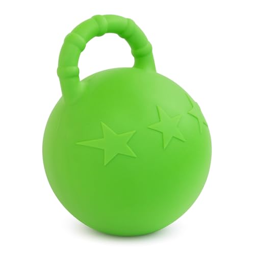 Oypla Coco Equestrian 10 Inch Green Horse Play Ball Stable Paddock Toy